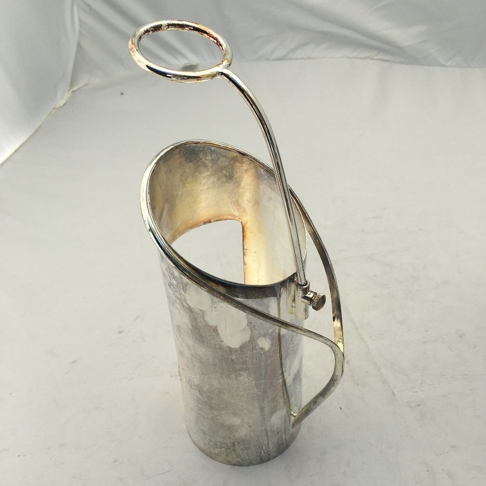 Vintage Silverplated Wine Bottle Holder NIB - Picture 3 of 10